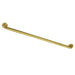 Milano 36" Brass Grab Bar in Brushed Brass   