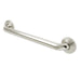 Restoration 16" Brass Decorative Grab Bar in Polished Nickel  