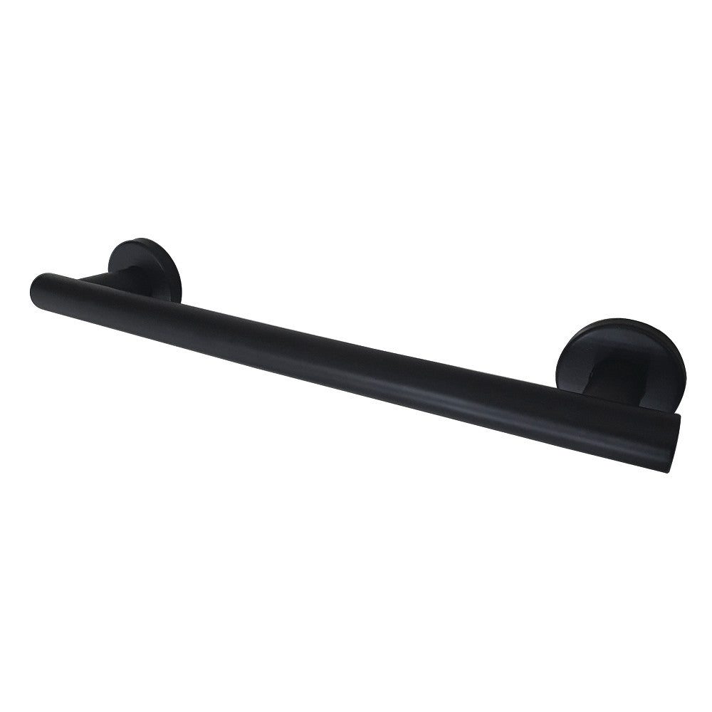 Berwyn 12" Stainless Steel Grab Bar in Matte Black  