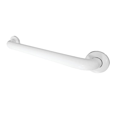 Kingston Brass 18" Stainless Steel ADA Grab Bar in White