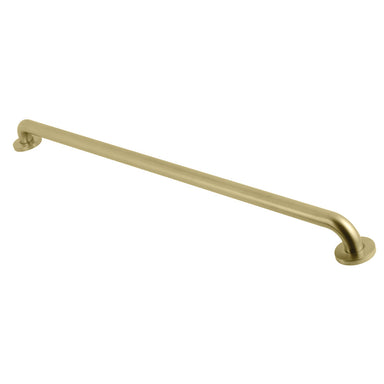 Meridian 42" Brass ADA Grab Bar in Brushed Brass  