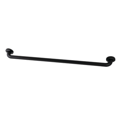 Metropolitan 36" Brass Decorative Grab Bar in Matte Black  