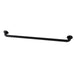 Metropolitan 36" Brass Decorative Grab Bar in Matte Black  