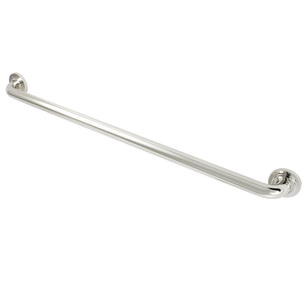 Manhattan 32" Brass Decorative Grab Bar in Polished Nickel  