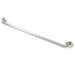 Manhattan 32" Brass Decorative Grab Bar in Polished Nickel  