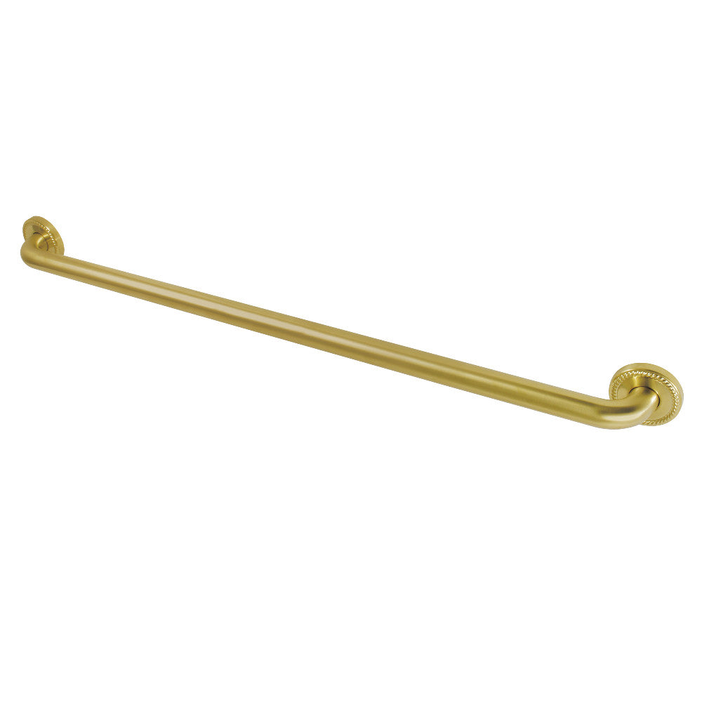 Laurel 36" Brass Decorative Grab Bar in Brushed Brass  