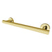Berwyn 12" Stainless Steel Grab Bar in Polished Brass  