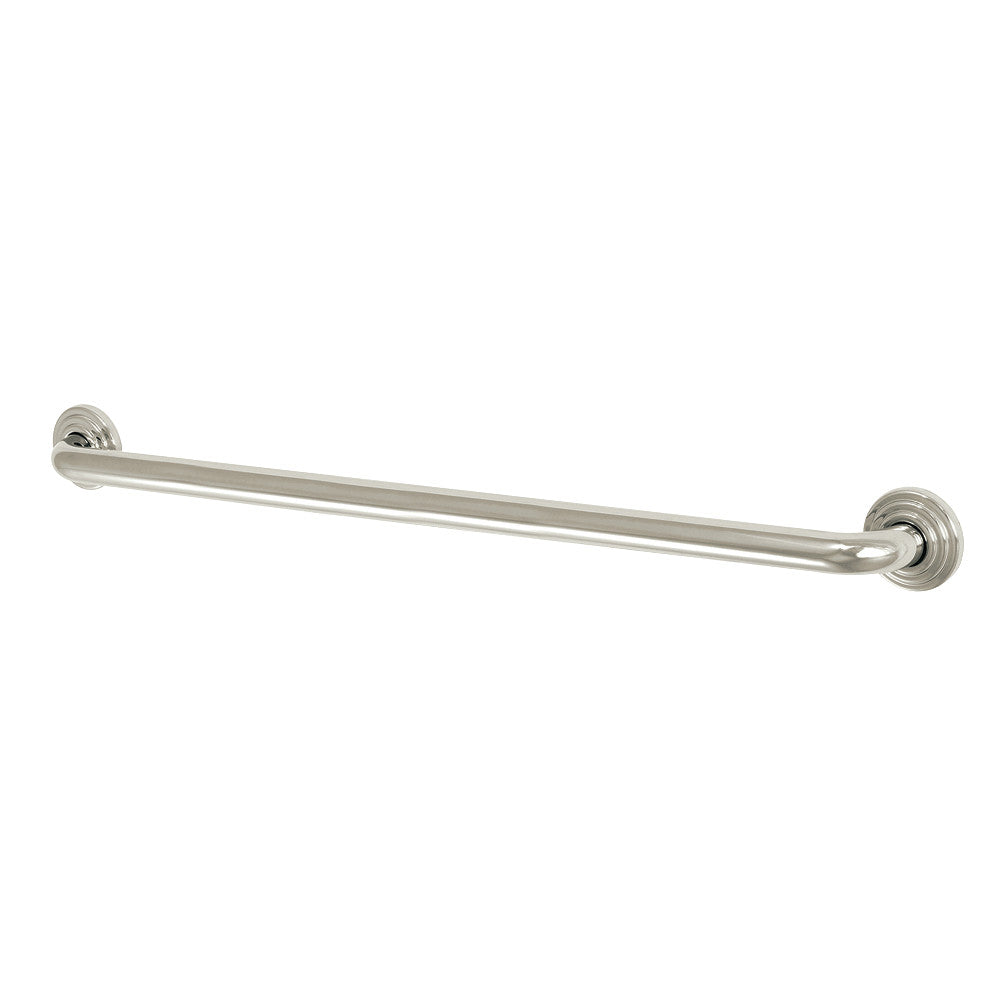 Restoration 32" Brass Decorative Grab Bar in Polished Nickel  