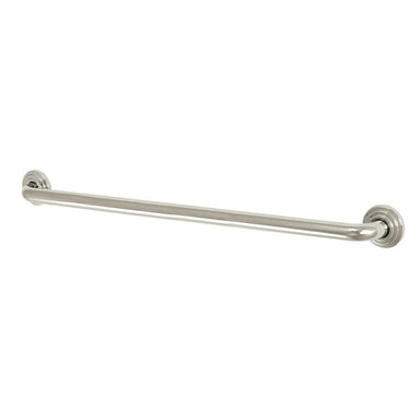 Restoration 32" Brass Decorative Grab Bar in Polished Nickel  