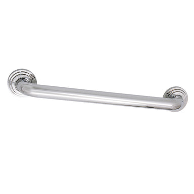 Milano 16" Brass Grab Bar in Polished Chrome   