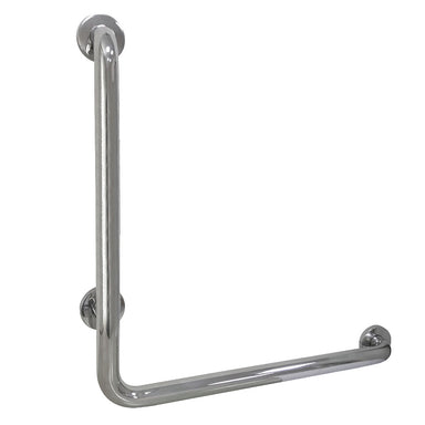 Kingston Brass 24" x 24" L-Shaped Stainless Steel ADA Grab