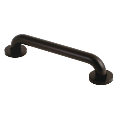 Meridian 12" Brass ADA Grab Bar in Oil Rubbed Bronze 
