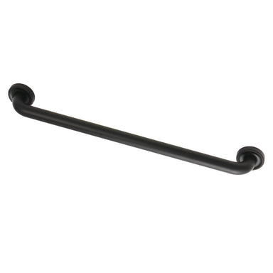 Camelon 24" Brass Decorative Grab Bar in Matte Black  