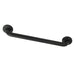 Restoration 18" Brass Decorative Grab Bar in Matte Black  