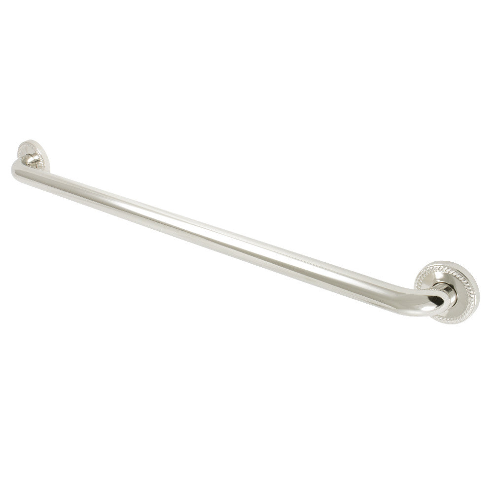 Laurel 30" Brass ADA Grab Bar in Polished Nickel  