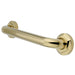 Metropolitan 24" Brass Decorative Grab Bar in Polished Brass  