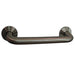 Restoration 36" Brass Decorative Grab Bar in Brushed Nickel  