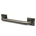 Claremont 12" Brass Decorative Grab Bar in Brushed Nickel  