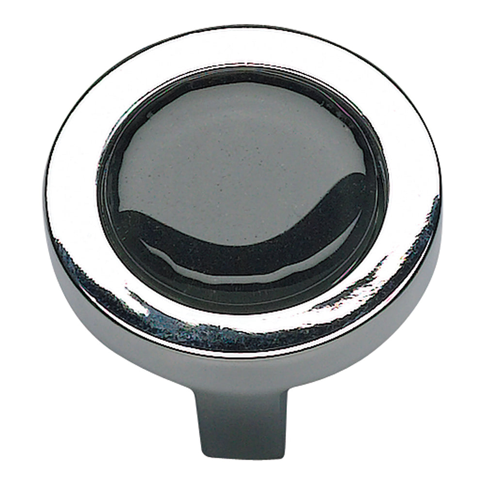 Spa Black Round Knob-DirectSinks