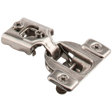 Hardware Resources Economical 2 Cleat 1/2" Overlay Self-close Compact Hinges-DirectSinks
