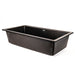 34" Black Composite Single Bowl Kitchen Workstation Sink