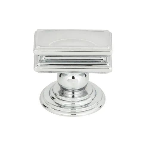 Atlas Campaign Rectangle Knob 1 1/2 Inch-DirectSinks