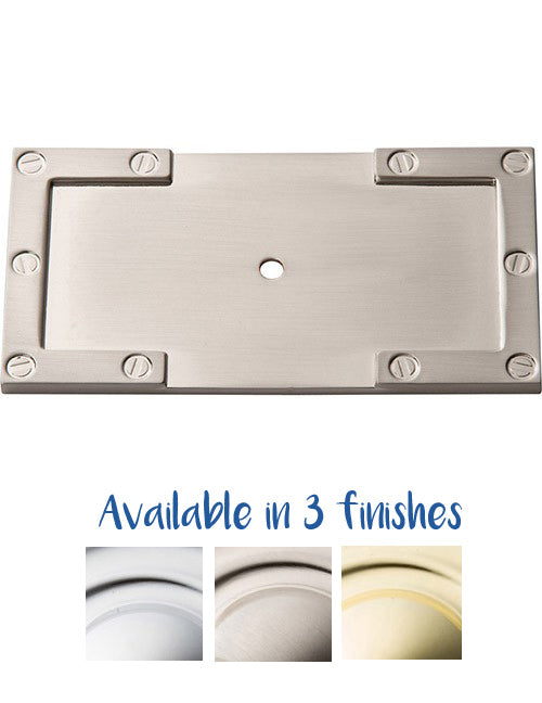 Campaign L-Bracket Backplate 3 11/16 Inch