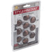 Hardware Resources Elements 10-Pack of Madison 3910 Cabinet Knobs-DirectSinks