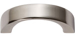 Atlas Homewares Tableau Curved Handle 1-7/16", Available in 4 finishes-DirectSinks