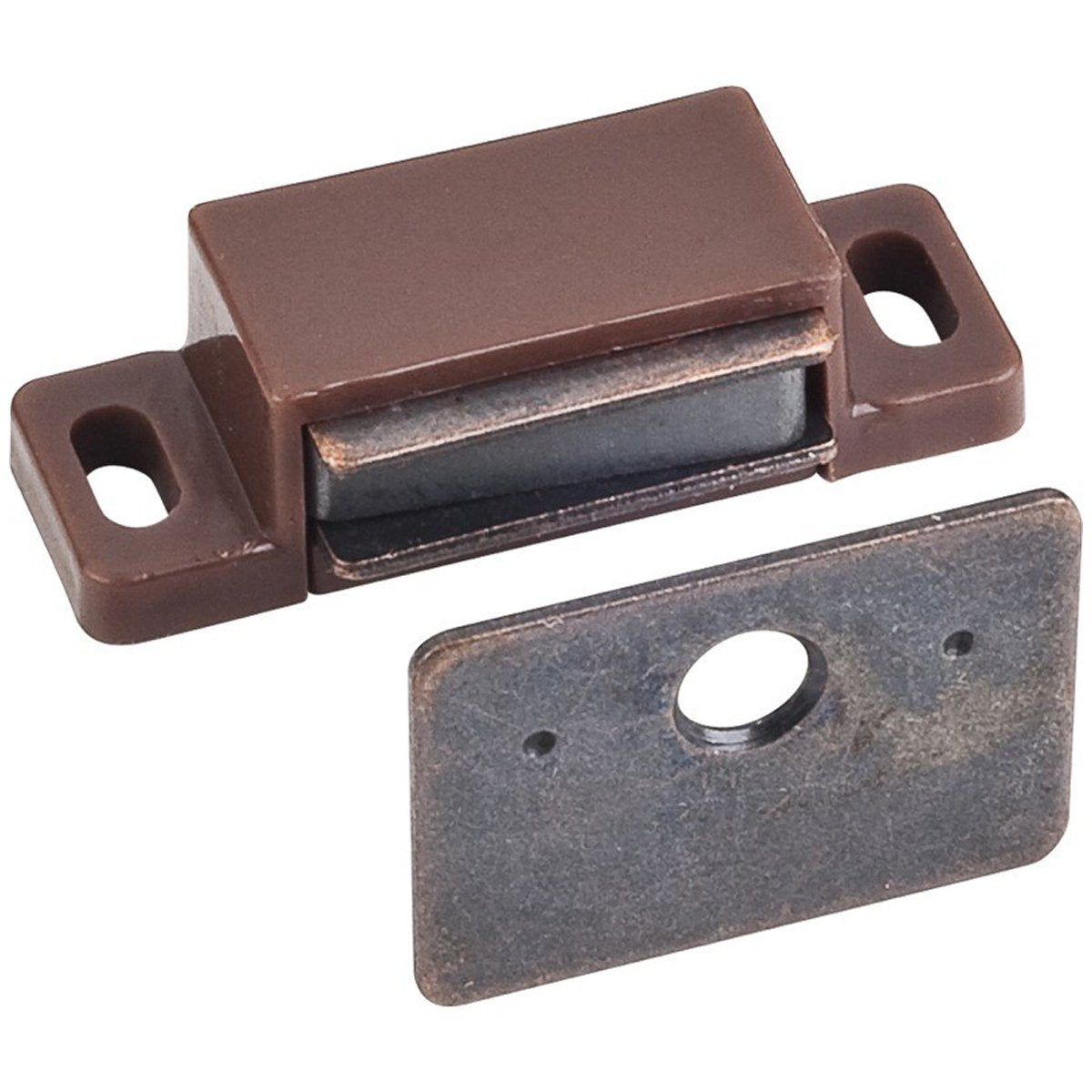 Hardware Resources 15 lb Single Magnetic Catch Retail Pack-DirectSinks