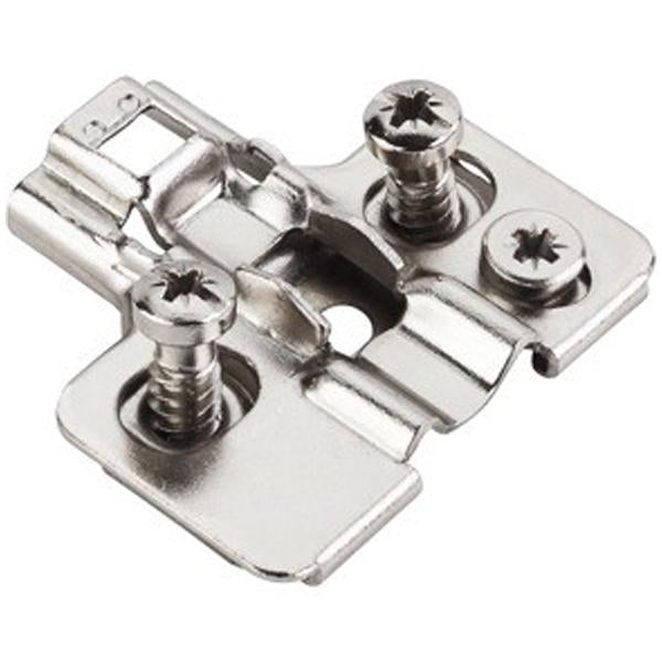 Hardware Resources Standard Duty 2 mm Cam Adjustable Steel Plate with Euro Screws-DirectSinks