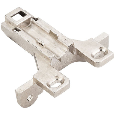 Hardware Resources Heavy Duty 3 mm Non-Cam Adjustable Zinc Die Cast Wrap Around Plate without Screws-DirectSinks
