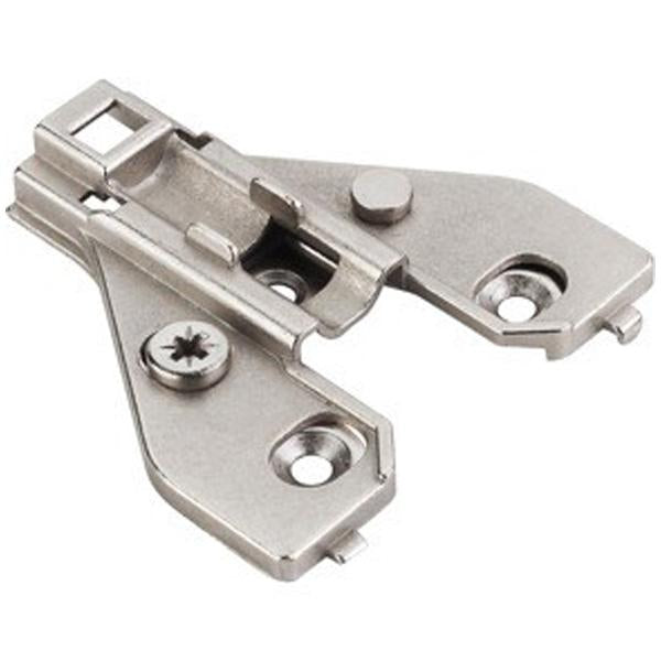 Hardware Resources Heavy Duty 3 mm Cam Adjustable Zinc Die Cast Plate without Screws in Polished Nickel-DirectSinks