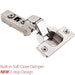 Hardware Resources 110 Degree 15 mm Crank Cam Adjustable Heavy Duty Soft-close Hinge with Press-in 8 mm Dowels-DirectSinks