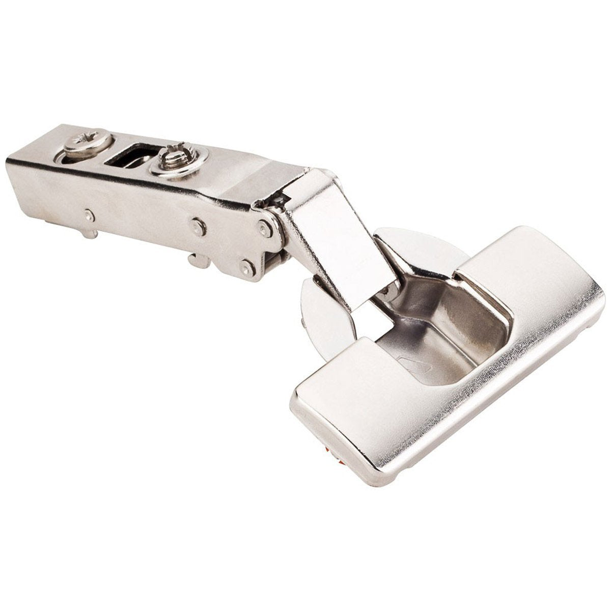 Hardware Resources 125 Degree 0 mm Crank Cam Adjustable Heavy Duty Soft-close Hinge with Easy-Fix Dowels with Cover-DirectSinks