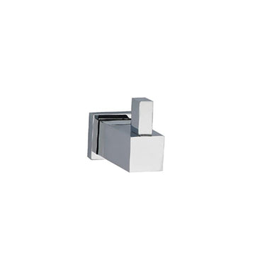 Dawn Square Series Single Robe Hook, Chrome-Bathroom Accessories Fast Shipping at DirectSinks.