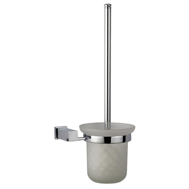 Dawn Square Series Toilet Brush and Glass Tumbler Holder-Bathroom Accessories Fast Shipping at DirectSinks.
