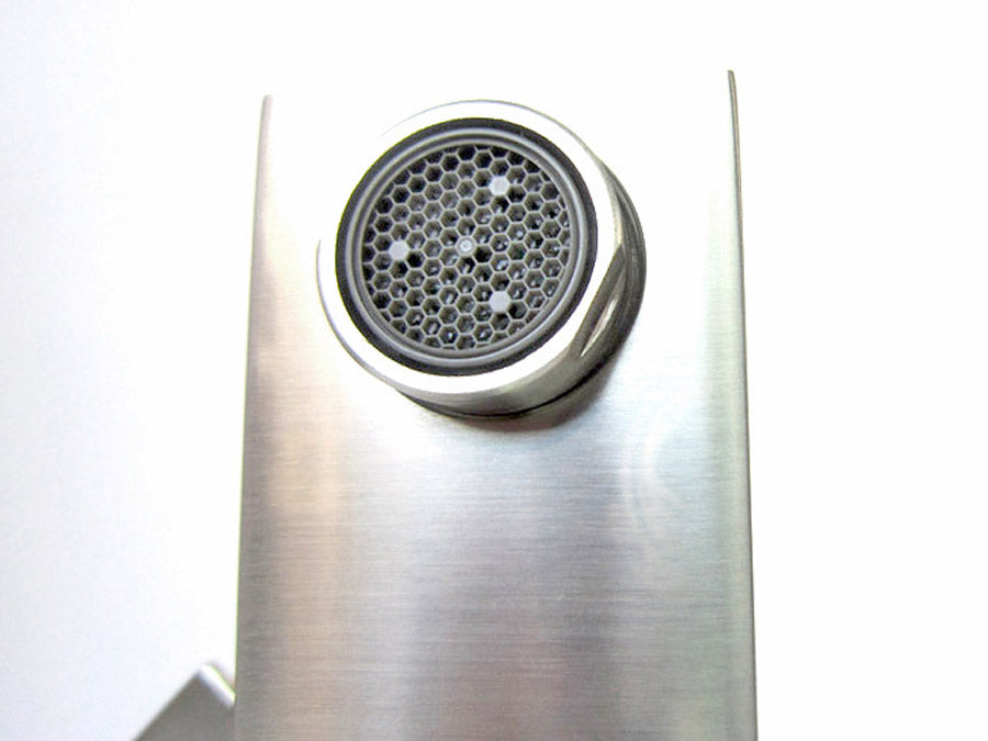 Alfi AB1229 Square Single Lever Bathroom Faucet-Bathroom Faucets-DirectSinks