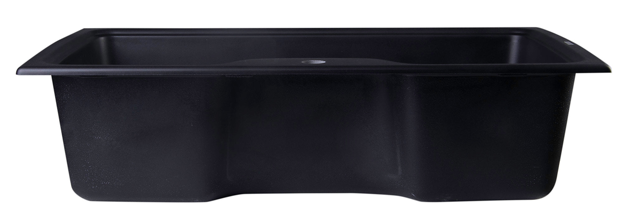 ALFI brand AB3520DI 35" Drop-In Single Bowl Granite Composite Kitchen Sink-DirectSinks
