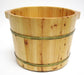 15" Solid Cedar Wood Foot Soaking Barrel Bucket With Matching Spoon-DirectSinks