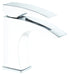 Dawn Solid Brass Single Lever Lavatory Faucet in Chrome and White-Bathroom Faucets Fast Shipping at DirectSinks.
