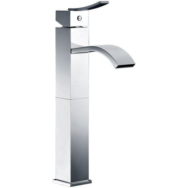 Dawn Single Lever Square Vessel Faucet-Bathroom Faucets Fast Shipping at DirectSinks.