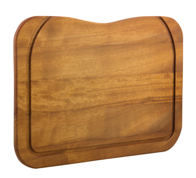 ALFI brand AB50WCB Rectangular Wood Cutting Board with Hole for AB3520DI
