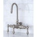Kingston Brass Vintage Goose Neck Faucet with Back Outlet and Diverter-Bathroom Accessories-Free Shipping-Directsinks.