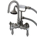 Kingston Brass Aqua Eden Bel Air Wall Mount Clawfoot Tub Faucet-Tub Faucets-Free Shipping-Directsinks.