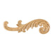 Hardware Resources Hard Maple Curved Acanthus Applique-DirectSinks