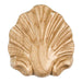 Hardware Resources 2-1/2" x 1/2" x 2-3/4" Hard Maple Shell Applique-DirectSinks