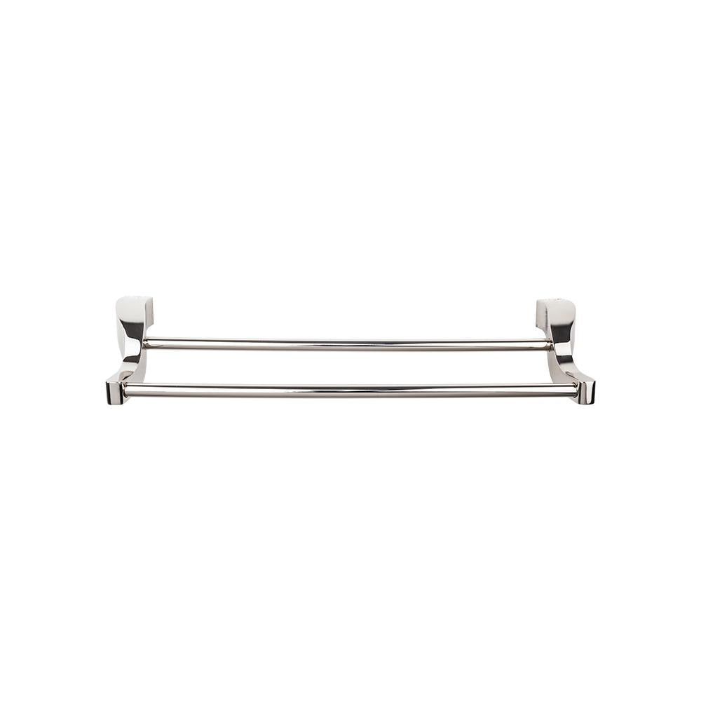 Top Knobs Aqua Bath Towel Bar Double-DirectSinks