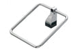 Topknobs AQ5PC Towel Ring in Polished Chrome-DirectSinks