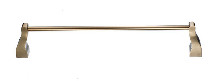 Topknobs AQ6BB 18" Single Towel Bar in Brushed Bronze-DirectSinks